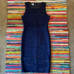 BLVD dress navy blue size L